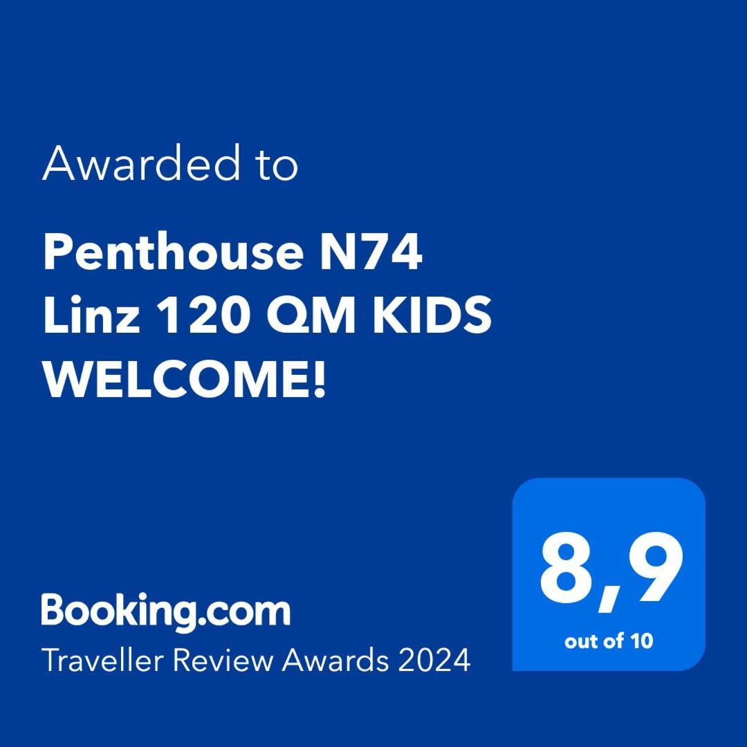 Penthouse N74 Linz 120 Qm Kids Welcome! المظهر الخارجي الصورة